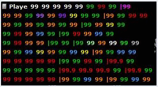 Comparativa de tamaño del HUD