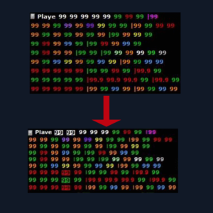 Fuentes para reducir el tamaño del HUD